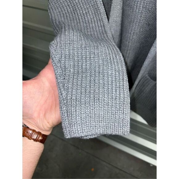 The Beach People Gray Knit Open Cardigan Size M/L - Picture 5 of 10